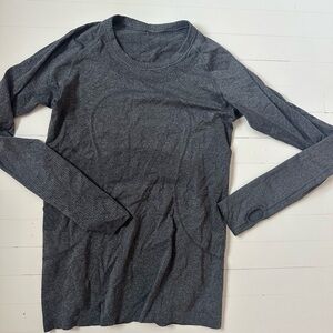 Lululemon Long Sleeve Swiftly Tech Top - Charcoal Gray